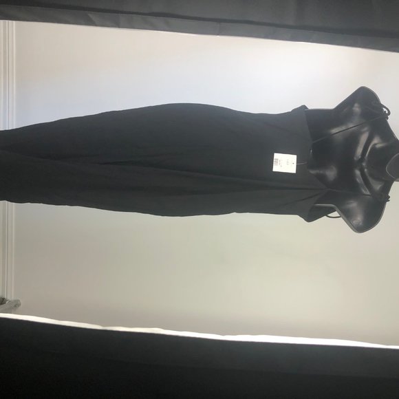 Topshop Summer Black Dress Size 6 - Picture 6 of 7